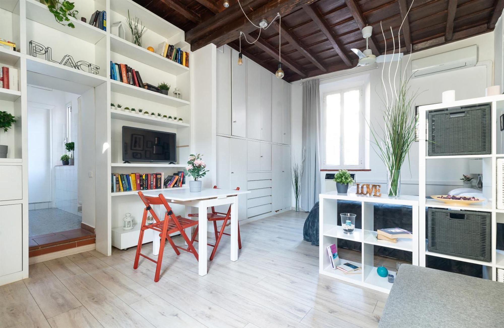 Cozy Studio Campo De Fiori Rom Exterior foto