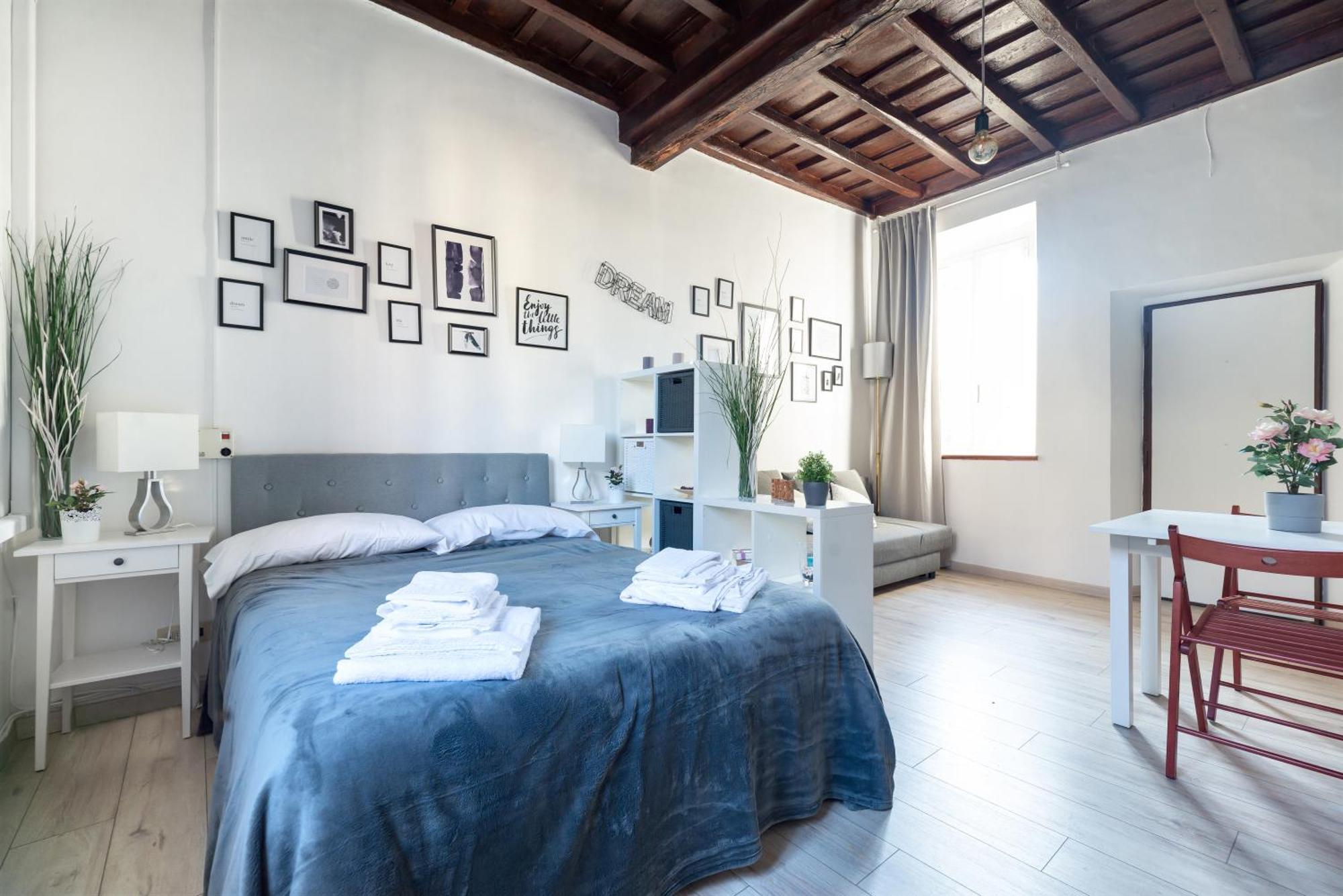 Cozy Studio Campo De Fiori Rom Exterior foto